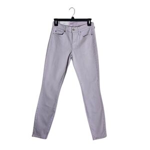 7 For All Mankind The Ankle Gwenevere Skinny Lavender Jeans 25 NWT